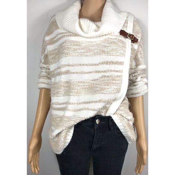 Calvin Klein Chunky Cowl Neck Warm Sweater - Picture 3 of 8
